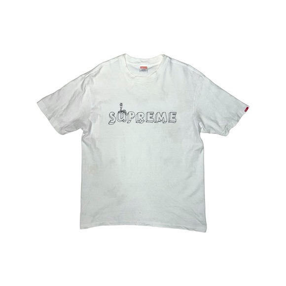 Supreme WTAPS Metal Militia Worm Tee